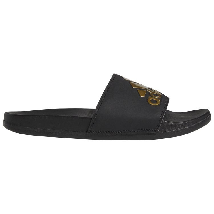 Klapki męskie adidas Adilette Comfort Slides czarno-złote pianka EVA