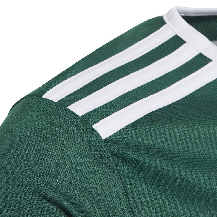 Koszulka dziecięca adidas Entrada 18 zielona poliestrowa Koszulka dziecięca adidas Entrada 18 zielona poliestrowa