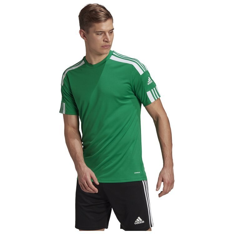Koszulka męska adidas Squadra 21 Jersey zielona piłkarska, sportowa