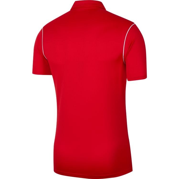 Koszulka męska polo Nike Dri-FIT Park czerwona poliestrowa