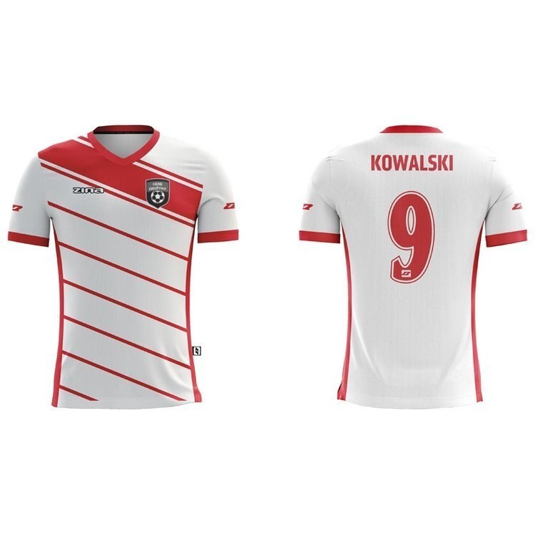 Koszulka piłkarska, sportowa Zina Tigra sublimowana Koszulka piłkarska, sportowa Zina Tigra sublimowana