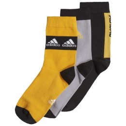 Skarpety 3-pak sportowe młodzieżowe adidas Crew Socks 3pack