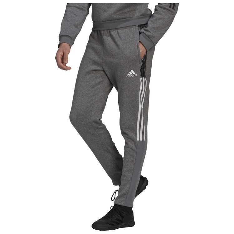 Spodnie dresowe męskie adidas Tiro 21 Sweat Pants szare Spodnie dresowe męskie adidas Tiro 21 Sweat Pants szare