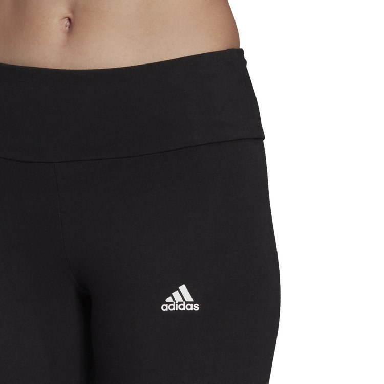 Spodnie legginsy damskie Adidas Essentials High-Waisted Logo