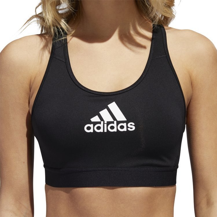 Stanik sportowy damski adidas Don't Rest Alphaskin czarny Stanik sportowy damski adidas Don't Rest Alphaskin czarny