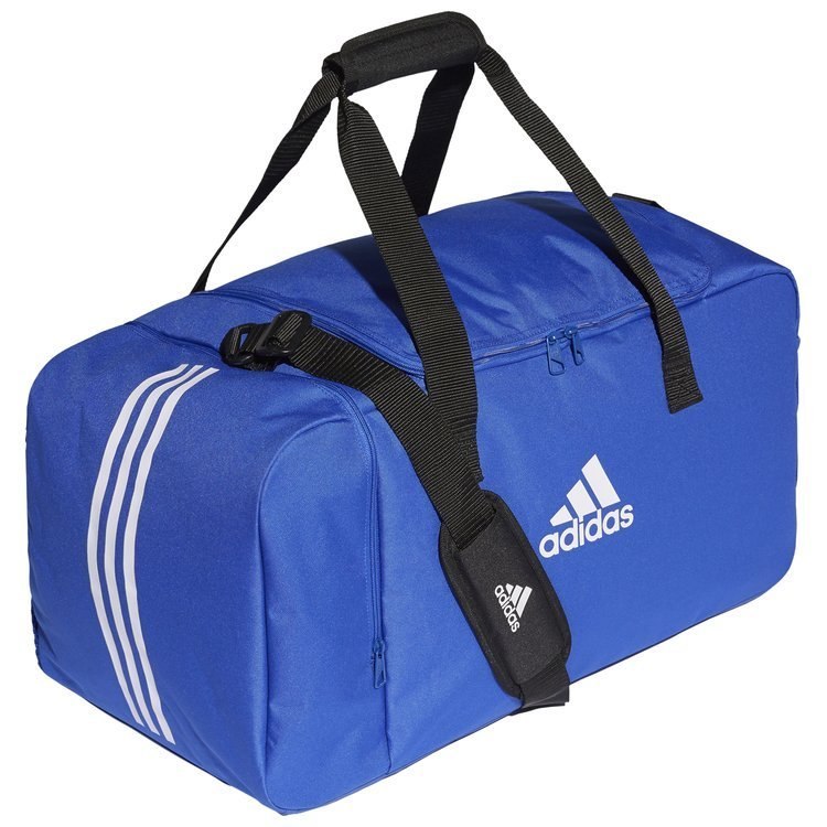 Torba sportowa adidas TIRO DUFFEL M niebieska treningowa średnia Torba sportowa adidas TIRO DUFFEL M niebieska treningowa średnia