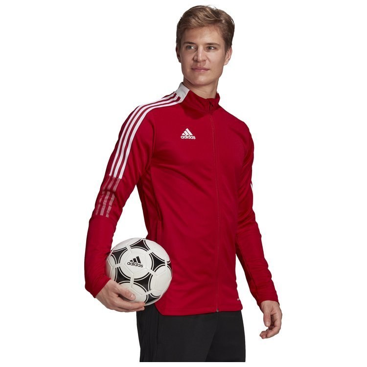 Bluza męska adidas Tiro 21 Track czerwona Bluza męska adidas Tiro 21 Track czerwona