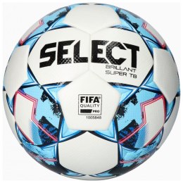 Piłka nożna Select Brillant Super TB FIFA biało-niebieska