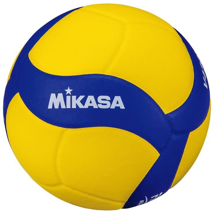 Piłka siatkowa MIKASA V430W żółto-niebieska
