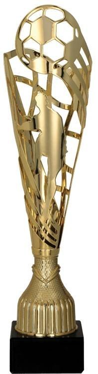 Puchar 4228C metalowy złoty Piłka Nożna