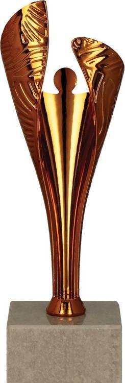 Puchar 9264/B plastikowy okolicznościowy brązowy