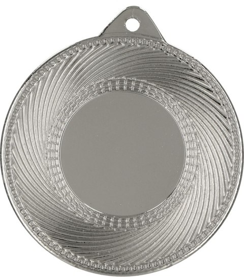 Medal srebrny ogólny z miejscem na emblemat 25 mm - stalowy