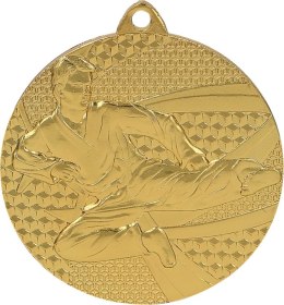 Medal złoty- karate - medal stalowy