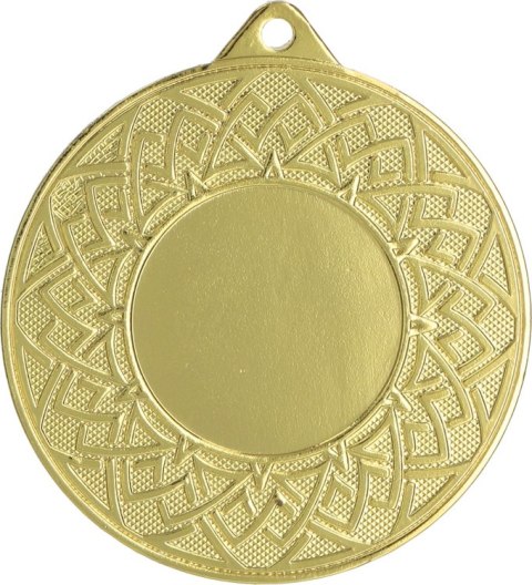 Medal złoty ogólny z miejscem na emblemat 25 mm - stalowy