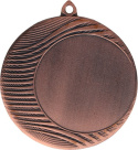 Medal ogólny z miejscem na emblemat 50 mm - medal stalowy