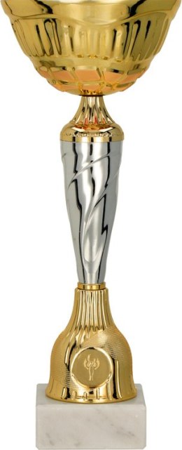 Puchar metalowy złoto-srebrny 9256