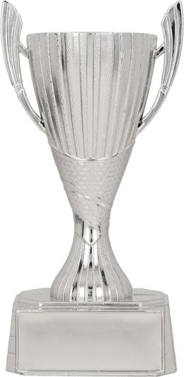 Puchar plastikowy srebrny SILA